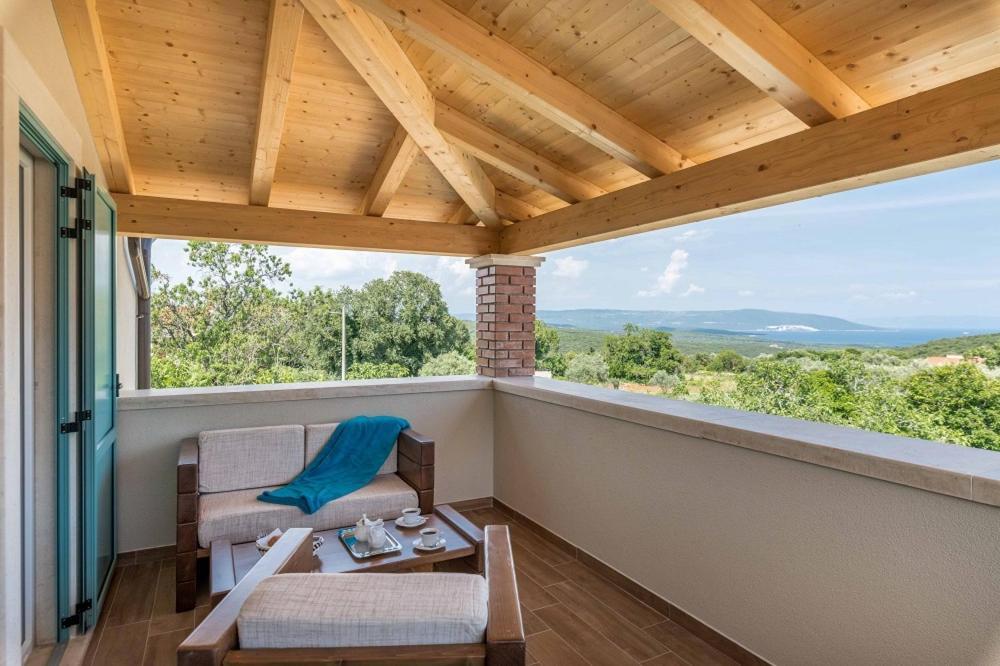 Moderne Istrische Steinvilla - 4 Sterne Mit Privatem, Beheizbaren Pool & Meerblick Kavran Exterior photo